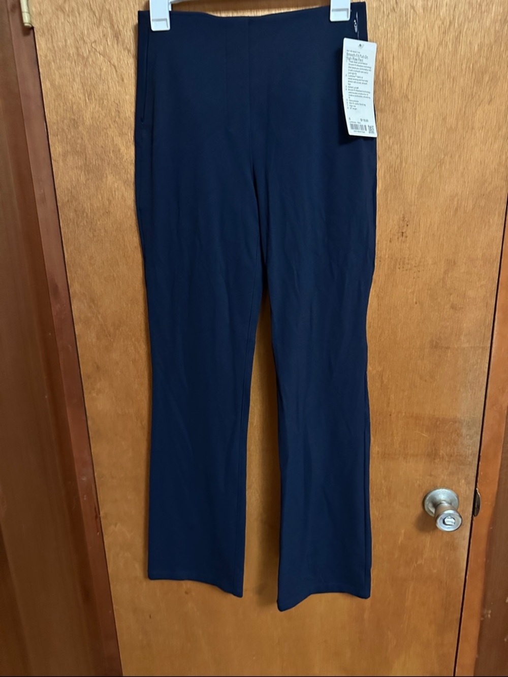 NWT lululemon smooth fit pull on high rise pant